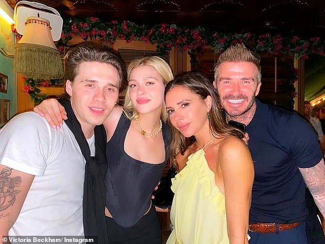 On Monday, the eldest Beckham son, 26, launched an extraordinary online attack on his parents, accusing David, 50, and Victoria, 51, of trying to 'ruin' his marriage