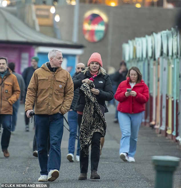 The star, who dramatically quit her Radio 2 show in December to spend more time with her loved ones, previously referred to Mathieu as 'The Lodger' during chats about him on her podcast