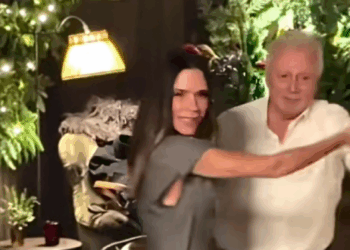 ‘You DON’T dance with family like that’ say fans as Victoria’s slow dance with her own dad goes viral