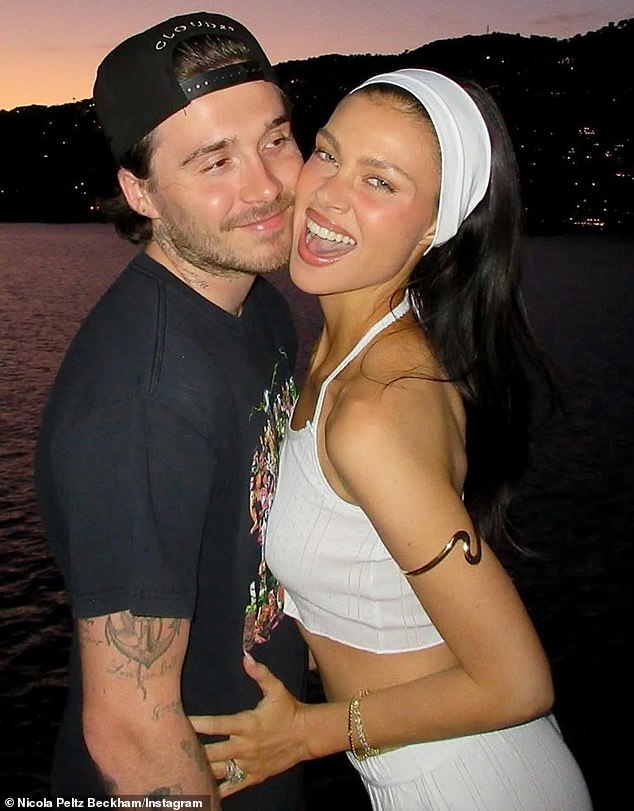 Brooklyn wrote in his statement that his mother 'hijacked' his first dance, insisting the moment had been planned weeks in advance to a romantic love song