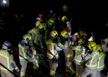 Another train derailment in Spain kills driver & leaves 37 injured after wall collapses onto track as passengers trapped