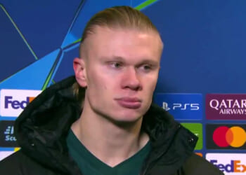 Haaland issues public apology after Man City's 'EMBARRASSING' Bodo/Glimt defeat as Guardiola says 'it's all going wrong'