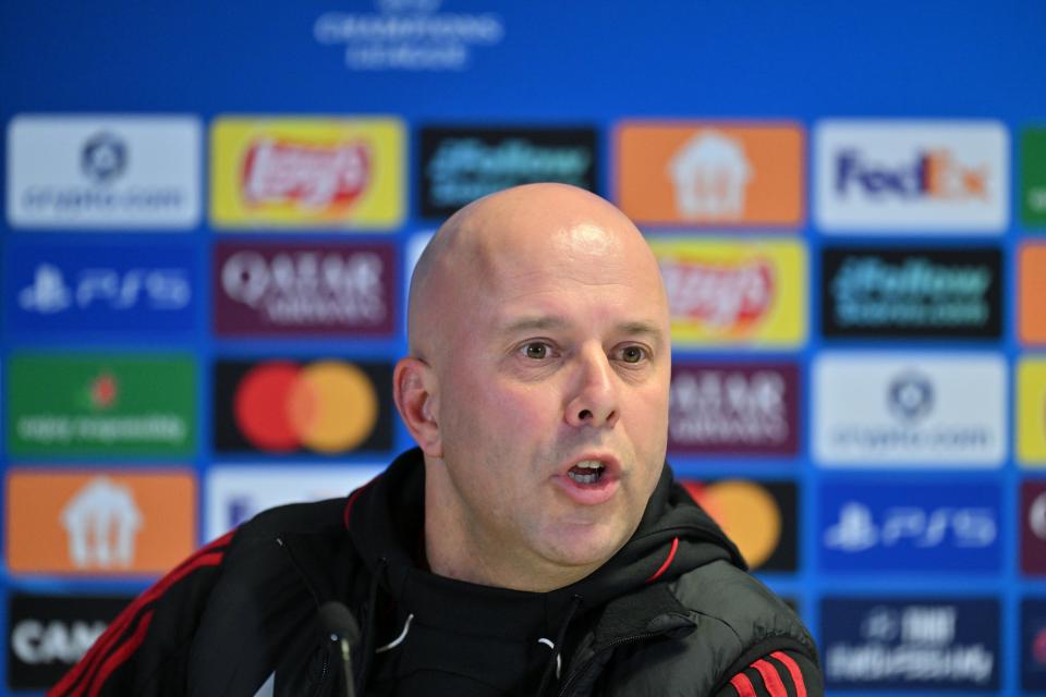 Liverpool head coach Arne Slot