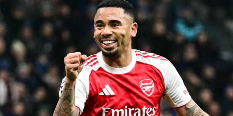 Jesus scores twice and Gyokeres nets third as Gunners maintain perfect Champions League record