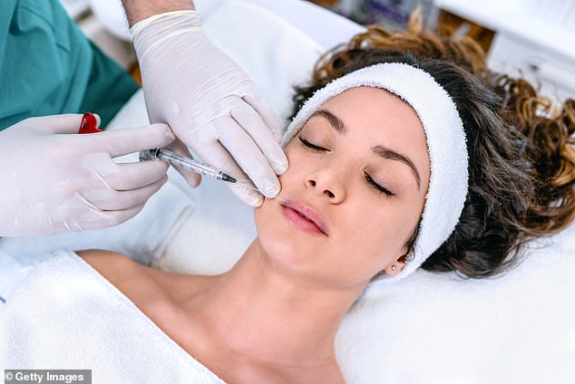 The Botox treatments cost around £300 per session