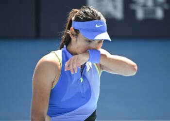 Emma Raducanu crashes out of Australian Open in straight sets defeat to Anastasia Potapova to deny chance of dream clash