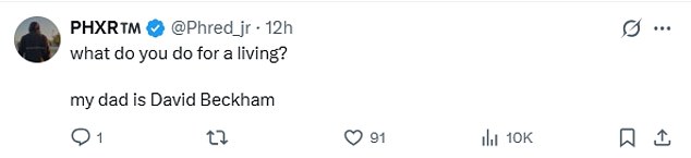 The video has been recirculating with one viral post insisting 'I knew he was an ungrateful brat when he tried to cosplay as a self-made chef'