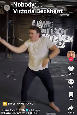 One users teased that they were putting Victoria forward for the next series of Strictly Come Dancing while others twerked and did dramatic interpretive dances