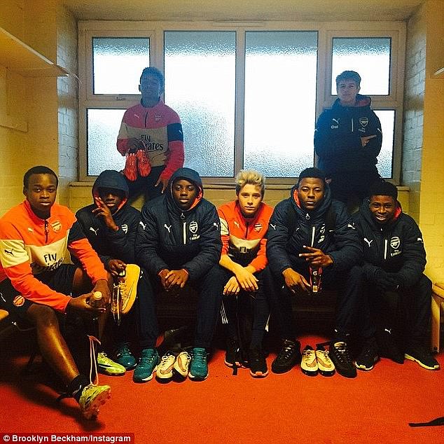 Brooklyn had joined Arsenal's academy at 15 with talk immediately being raised about the prospect of him earning a professional contract one one of the Premier League's leading clubs