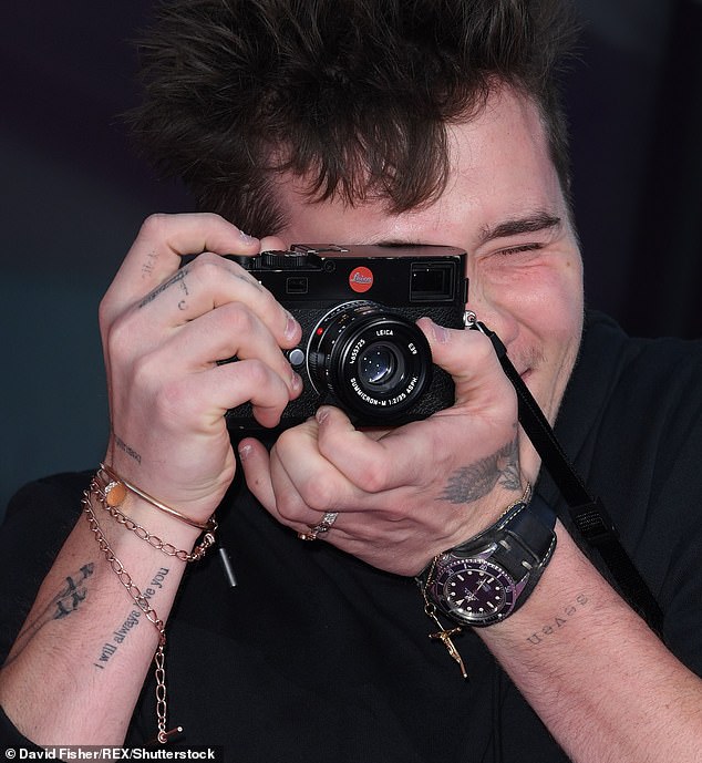 Brooklyn, then aged 19, started a four-year course at the Parsons School of Design in September 2017 (Seen in 2018)