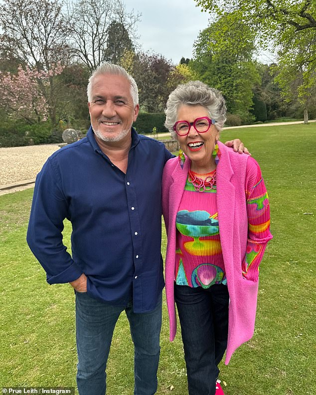 Prue took to Instagram to confirm the news alongside a series of show snaps