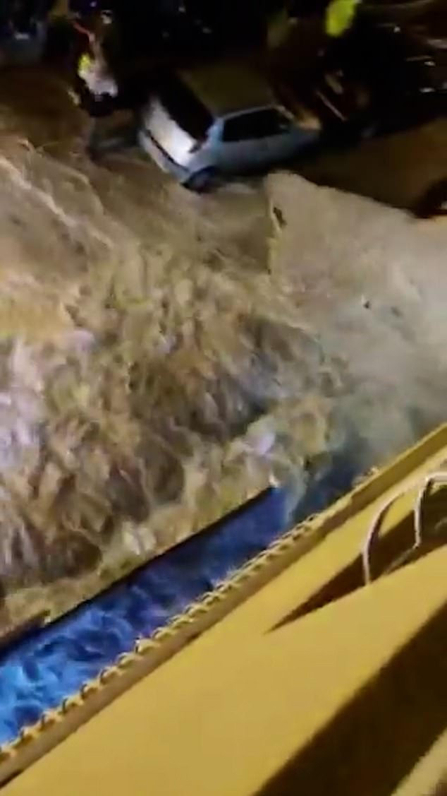 Authorities issued red alerts across Sicily, Sardinia and Calabria as the storm unleashed gale-force winds, heavy rain and vicious storm surges