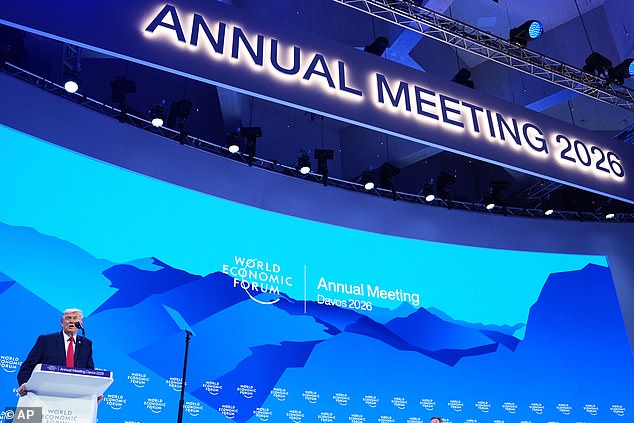 Trump insisted during his remarks in Switzerland that the US won't need to take Greenland by force – but didn't back off demands that the US have control of the Danish territory