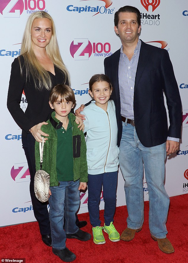 Vanessa Trump shares five children with her ex-husband, Donald Trump Jr, including their eldest daughter, Kai, 18