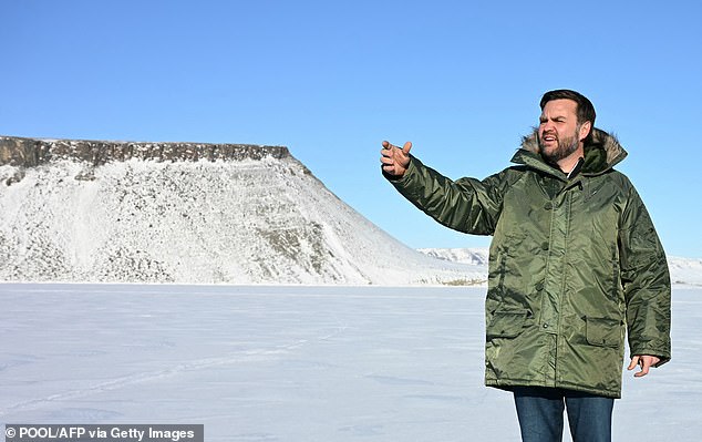 Vice President JD Vance visited the Pituffik Space Base in Greenland last year, as Trump made it clear early in his second term his intentions of pushing for the acquisition of the Arctic island