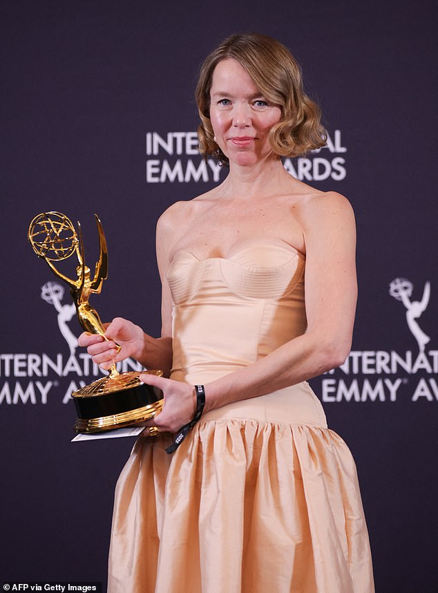 Emmy winner Anna Maxwell Martin plays the part of a menacing MI5 investigator