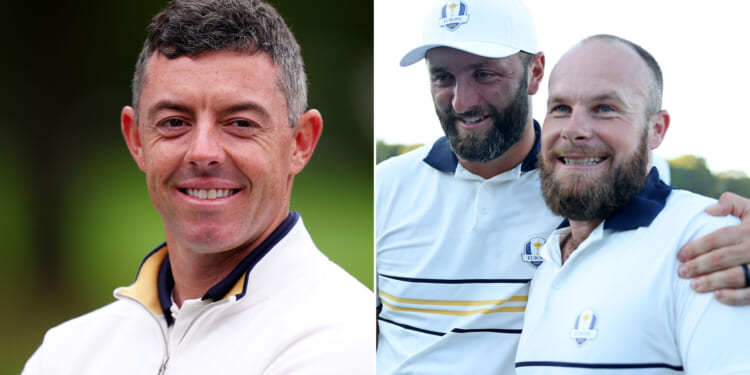 Rory McIlroy tells Jon Rahm and Tyrrell Hatton to pay huge fines or forget Ryder Cup dreams