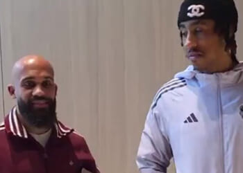 'I had hair' - Bryan Mbeumo and Leny Yoro have brilliant reaction to 2016 picture of Man Utd forward