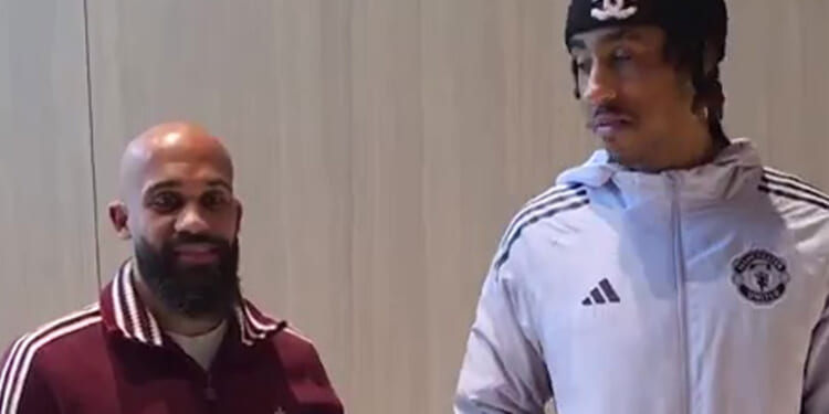 'I had hair' - Bryan Mbeumo and Leny Yoro have brilliant reaction to 2016 picture of Man Utd forward