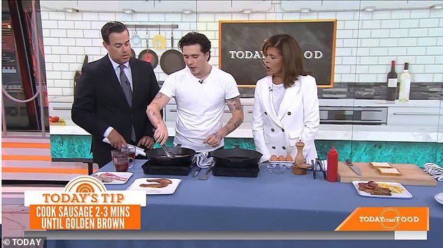 One moment in particular which unnerved viewers both at the time and now was when he broke the egg yolks with his fingers