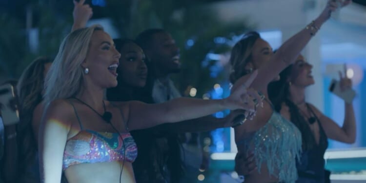 Love Island fans predict shock new couple after spotting secret spark between Islanders in background