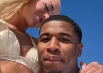 Love Island's Montel dating 'world's sexiest footballer' and go Instagram official three months after his split with Kaz