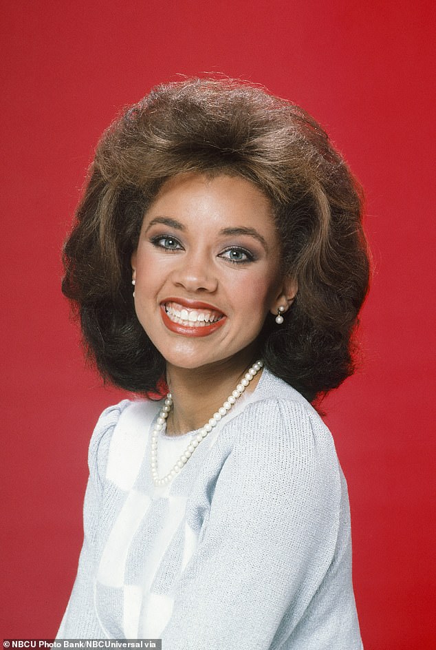 The star was then forced to give up her crown towards the end of her reign as Miss America, when nude photographs she'd taken privately were infamously sold and published in Penthouse magazine (pictured in 1984)