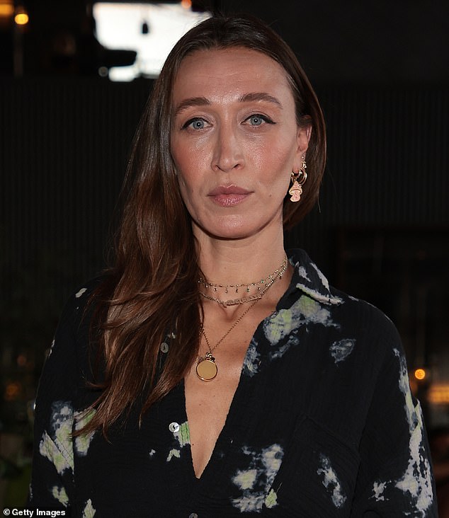 Nicola Peltz's ex-boyfriend's sister Alana Hadid has weighed in on the explosive argument engulfing her husband Brooklyn Beckham and his family (Alana pictured in 2022)