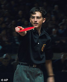 Timothee Chalamet was recognized for his work in Marty Supreme