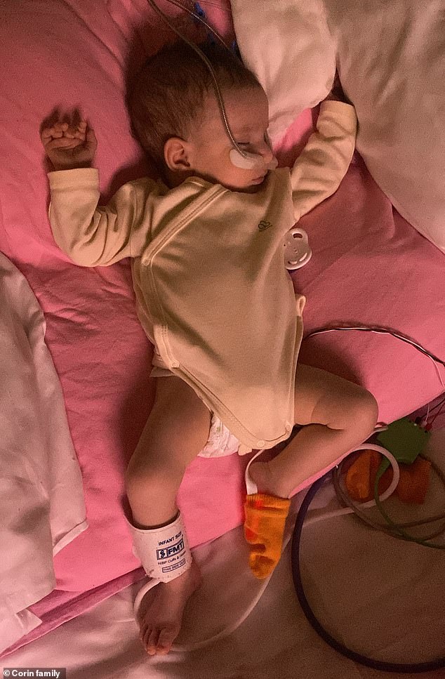 Maverick could not be moved without a paediatric cardiac intensive care bed in the UK