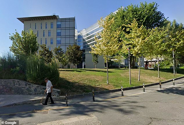 Maverick is being treated in intensive care at Koc University Hospital in Istanbul (pictured)