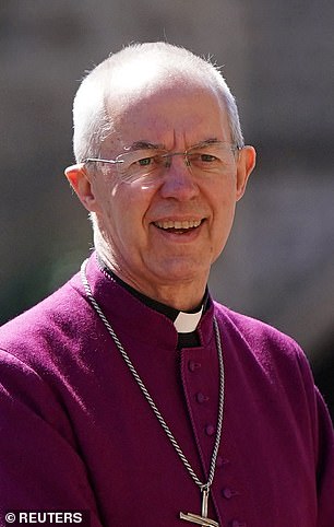 Justin Welby was doing 25mph along London's Albert Embankment