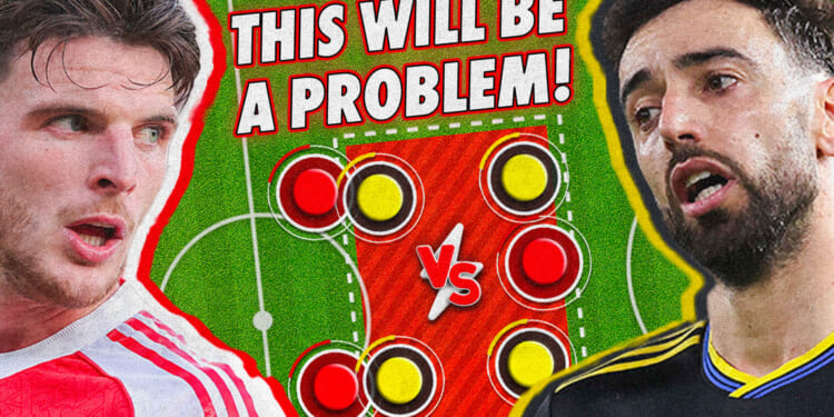 How Michael Carrick's Man Utd can cope with Arsenal midfield with Patrick Dorgu used in special role