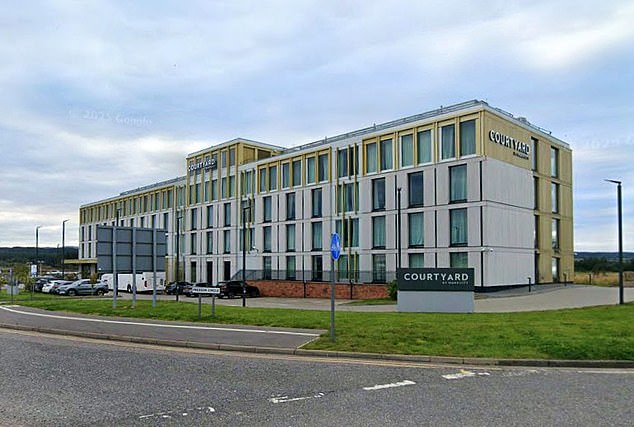 The four-star hotel sits right beside the airport runway and is used purely for practical reasons rather than luxury. Facilities at the hotel include a restaurant, fitness centre, meeting spaces, a convenience store and a business centre