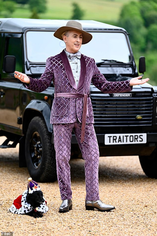 The Traitors US host Alan Cumming, 60, previously poked fun at the accommodation (Alan pictured on the US version)