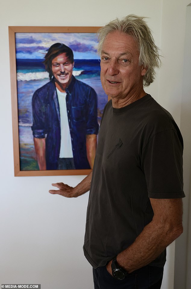 Chris invited Daily Mail to his Eden home, which is full of happy memories