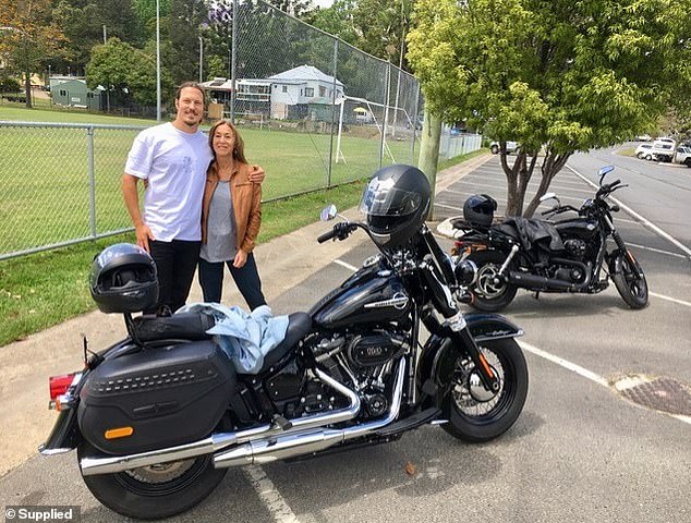 She was diagnosed almost exactly a year after Chumpy died in a freak diving accident