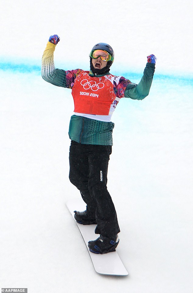 Olympian Chumpy was also a two-time world champion boardercross rider