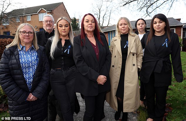 Ahead of the inquest, Mr Leadbeater's family (pictured) said their concern was that doctors 'just didn't follow' procedures for protecting mental patients