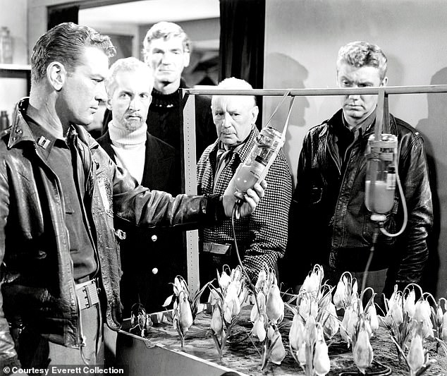 In The Thing from Another World, scientists and military personnel in the Arctic discover a frozen alien life form. As the creature is thawed, the group must rely on scientific reasoning and experimentation to understand and stop the threat