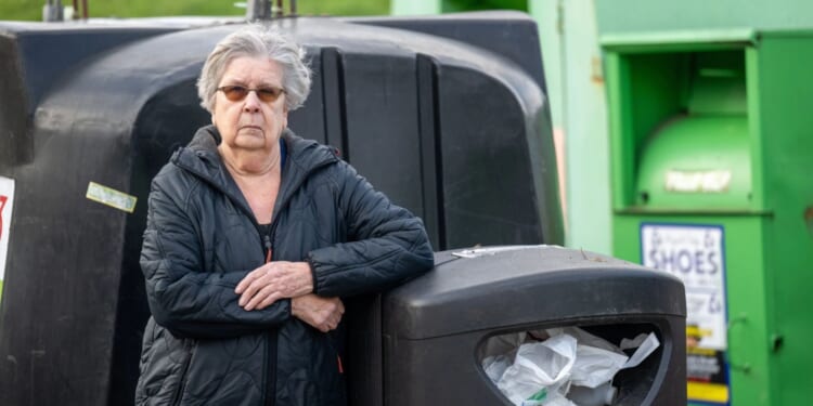 Council slaps gran with £600 fine for putting cardboard box next to full recycling bin as she's accused of 'fly-tipping'