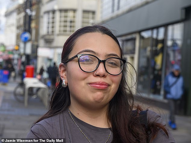 University student Paulina Gomez, 20, said she does not feel safe in the area despite the cameras