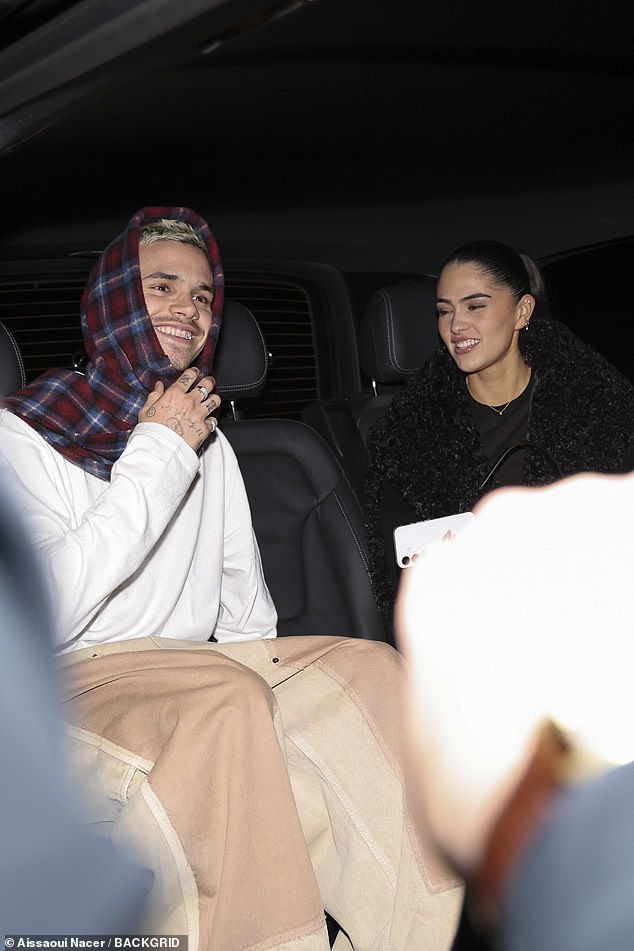 Despite the social media storm following his six-page explosive statement on Instagram on Monday, Romeo and Kim, 24, looked to be in good spirts