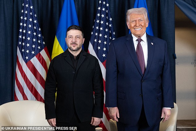 Zelensky and Trump said their meeting on Thursday regarding a peace deal was 'good'