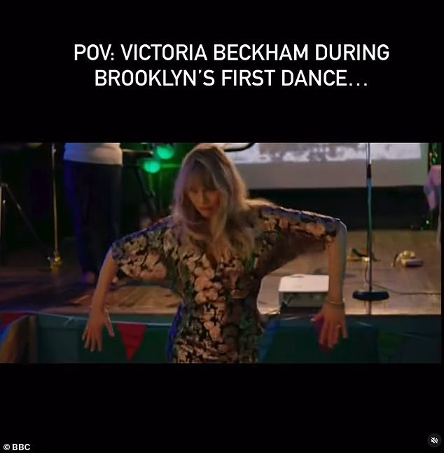 DJ Fat Tony, who performed a late night set at Brooklyn's 2022 wedding to Nicola Peltz, shared a video of Lucy Punch's character in BBC sitcom Motherland dancing wildly