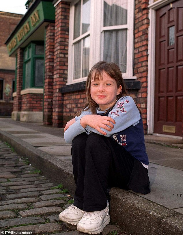Helen was nine years old when she started playing Rosie Webster in Coronation Street