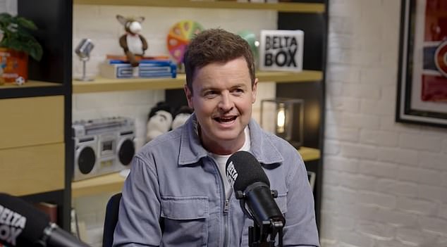 It comes after Dec vowed to get fit this year as he revealed he lasted just eight days off booze in a candid conversation during the podcast's first episode this week