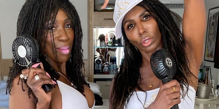 Ageless pop legends, 61 & 62, strip down to their bikinis & heels for sizzling holiday snap as fans brand them ‘perfect’