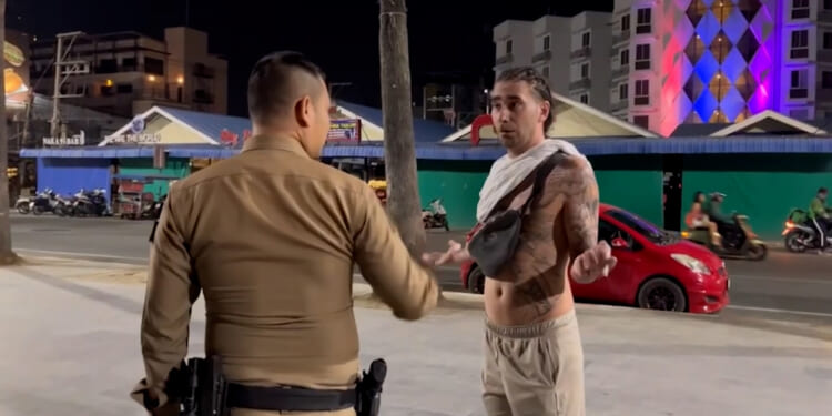 Brit tourist, 23, arrested over public sex act on Thailand beach after horrified onlookers called cops