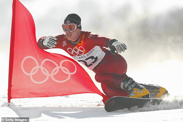 Wedding represented Canada during the Winter Olympics in 2002 but he did not win a medal